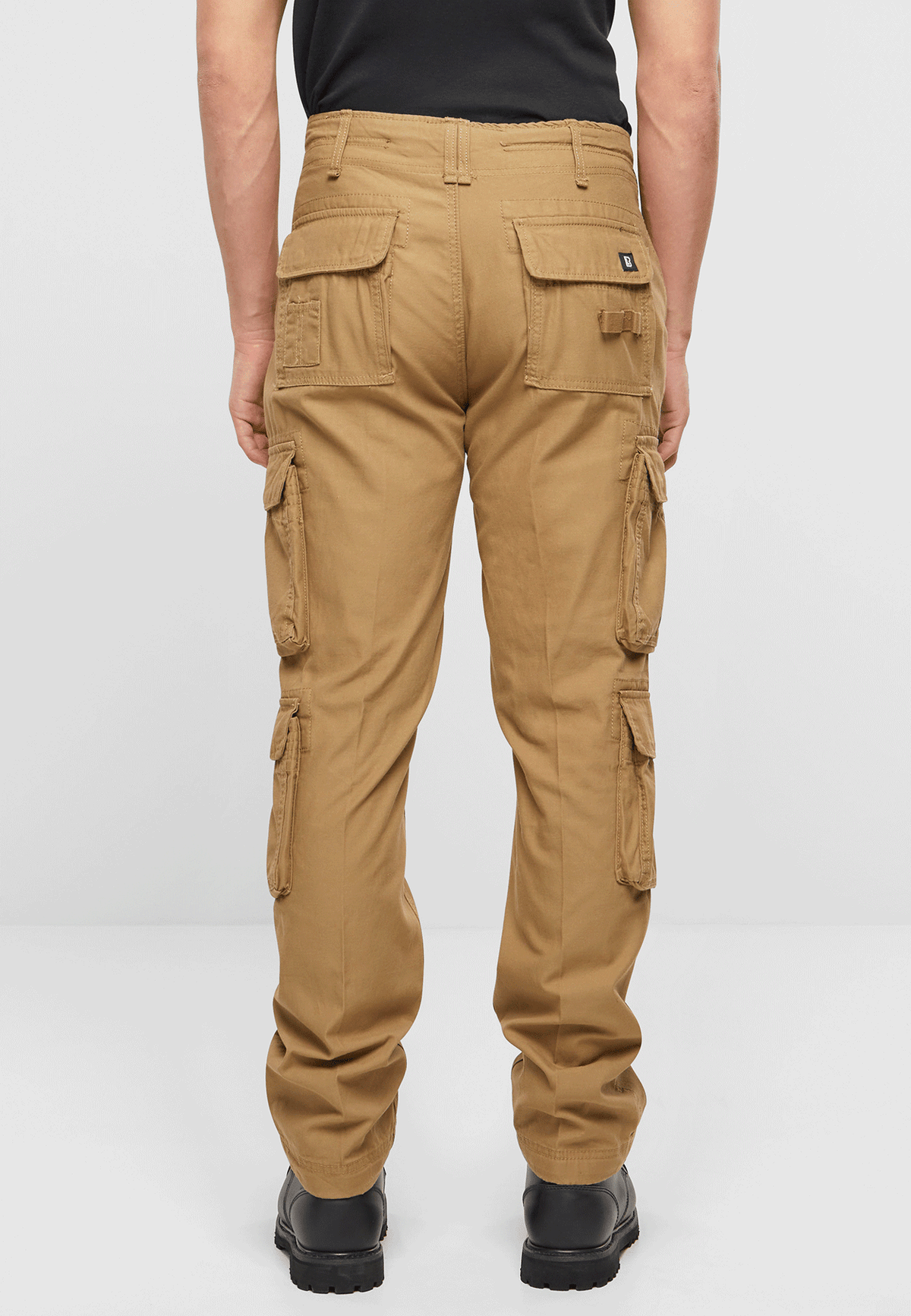 Brandit Pure Slim fit nohavice, béžové