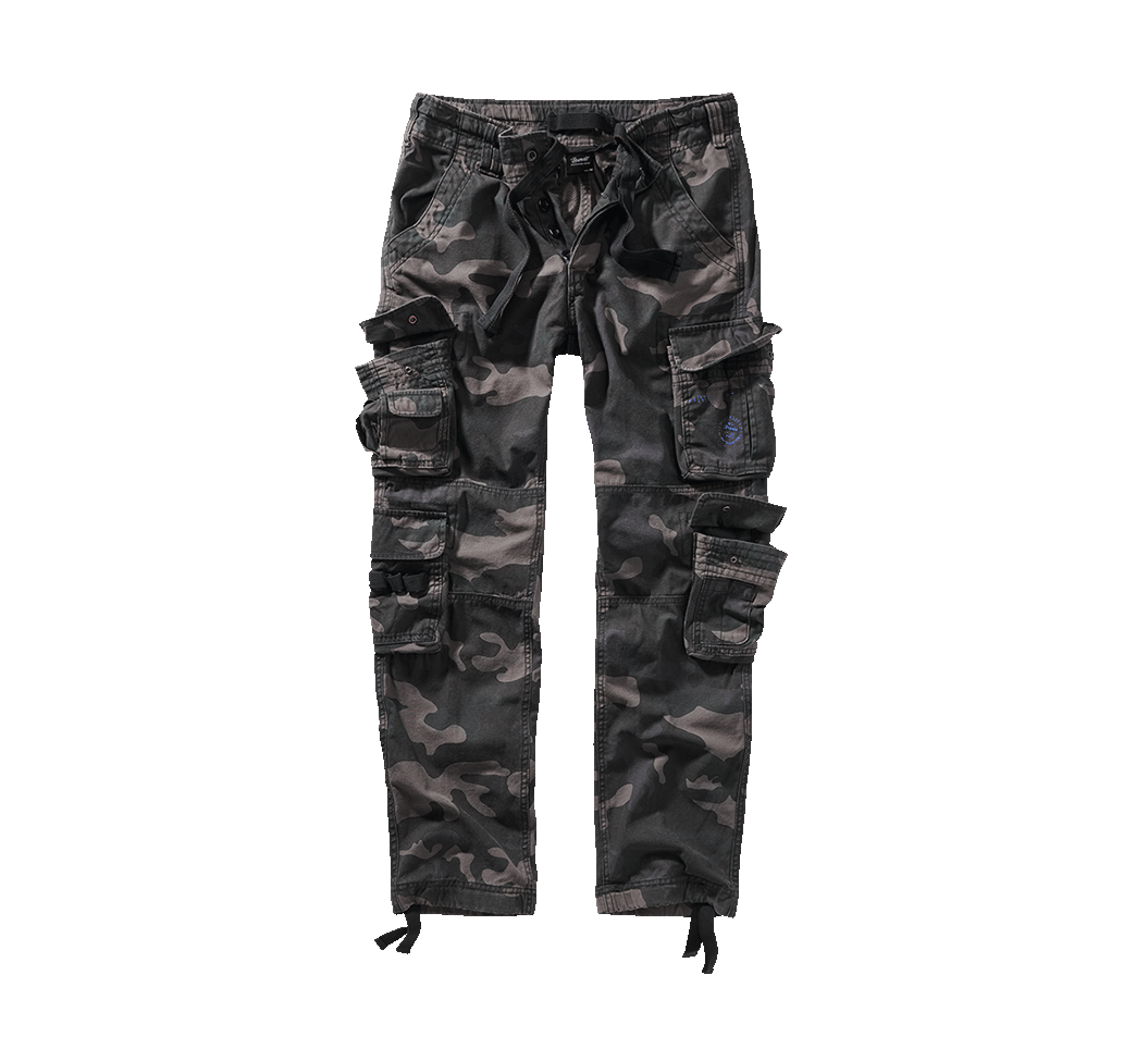 Brandit Pure Slim Fit nohavice, darkcamo