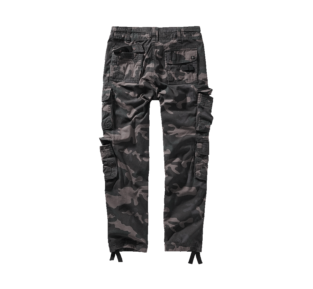 Brandit Pure Slim Fit nohavice, darkcamo
