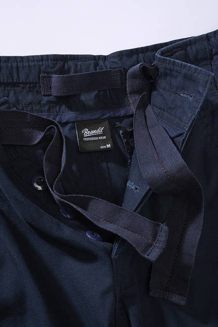 Brandit Pure slim fit pantalone, navy