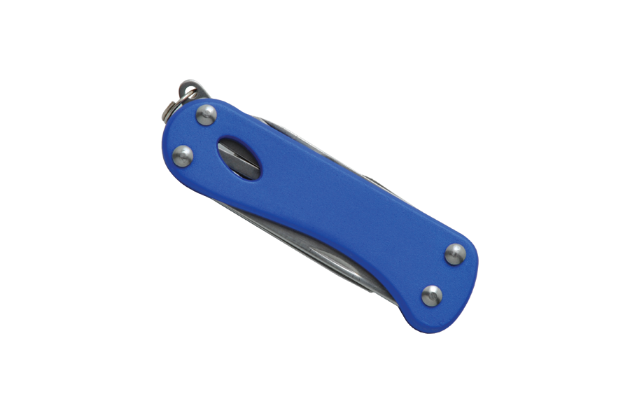 Baladeo ECO167 coltello multifunzione Barrow, 5 funzioni, blu