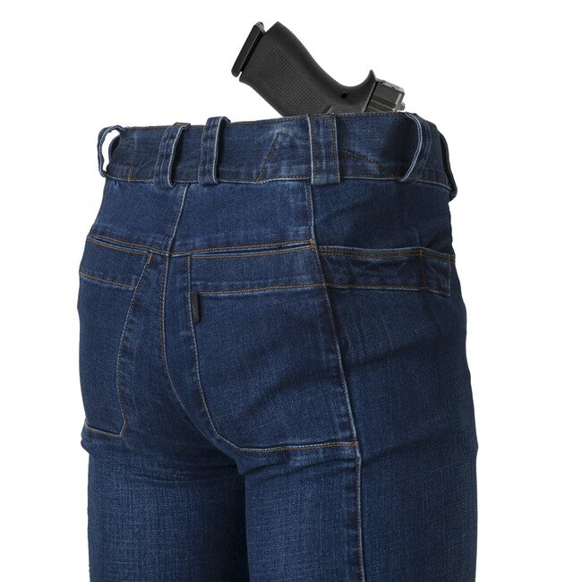 Helikon-Tex COVERT pantaloni tattici, denim mid - vintage worn blue