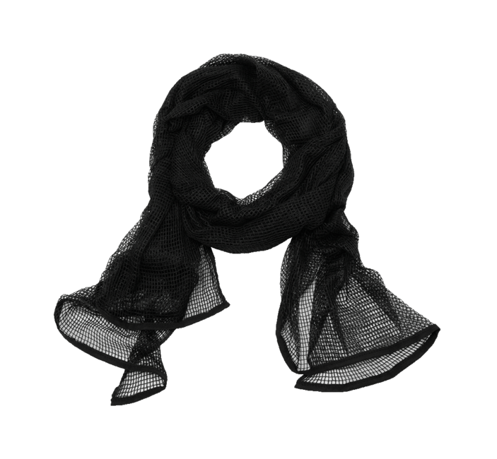 Brandit Sciarpa Commando Net, nero
