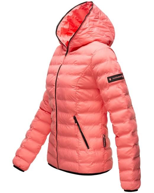 Navahoo NEEVIA giacca transitoria da donna con cappuccio, corallo