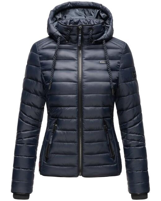 Navahoo Lulana giacca transitoria da donna con cappuccio, navy