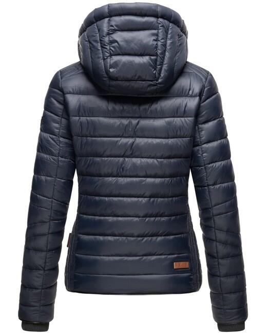 Navahoo Lulana giacca transitoria da donna con cappuccio, navy