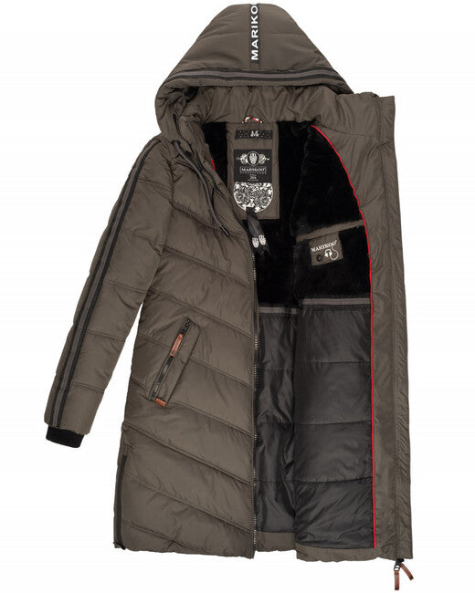 Marikoo ARMASA giacca invernale da donna, Anthracite