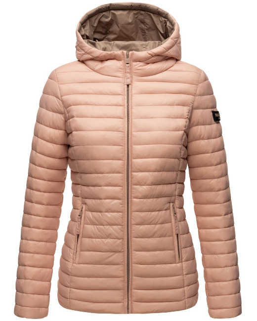 Marikoo ASRAA giacca mezza stagione da donna con cappuccio, rosa