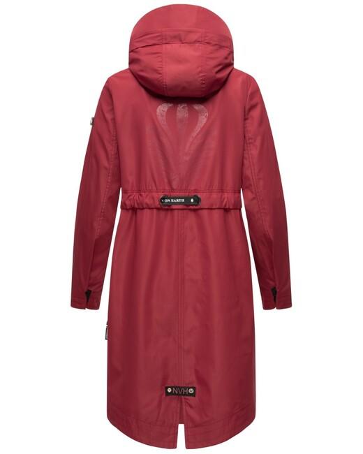Navahoo Josinaa giacca transitoria da donna con cappuccio, bordeaux