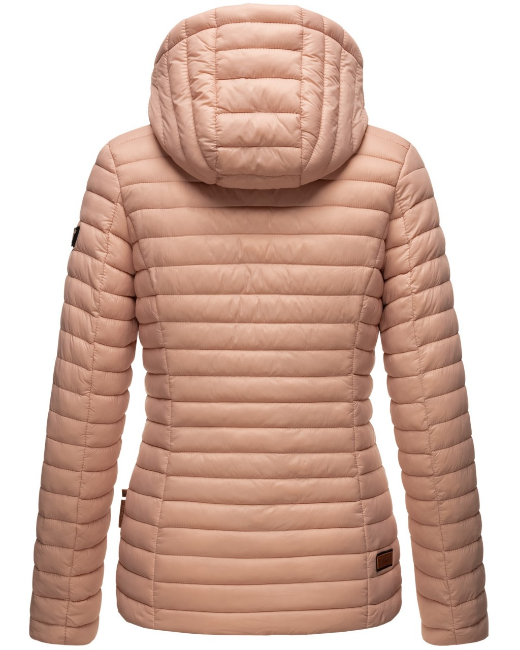 Marikoo ASRAA giacca mezza stagione da donna con cappuccio, rosa