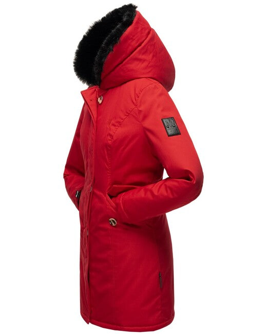 Marikoo KARAMBAA giacca invernale da donna, rossa