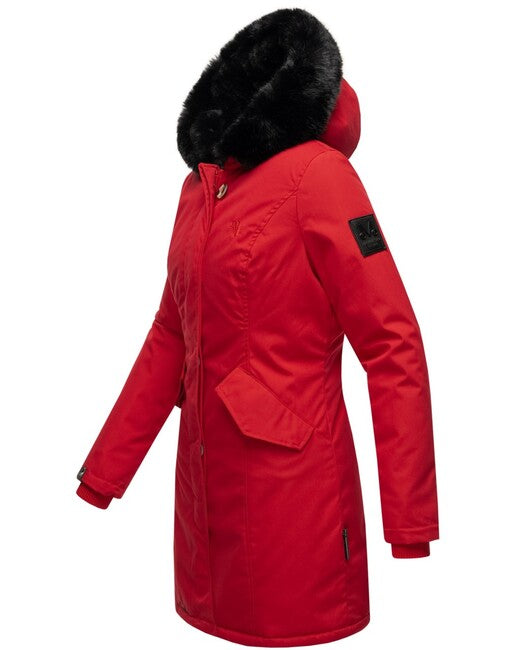 Marikoo KARAMBAA giacca invernale da donna, rossa