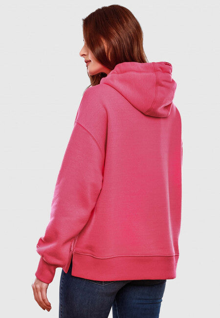 Navahoo Goldfee felpa con cappuccio da donna, rosa