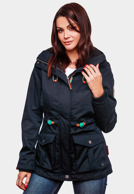 Marikoo Babetaa giacca transitoria da donna, navy