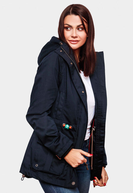 Marikoo Babetaa giacca transitoria da donna, navy
