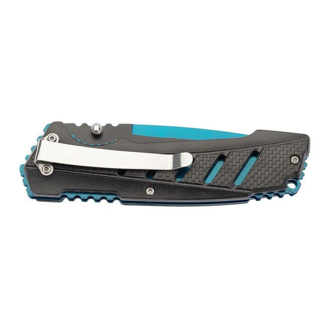 Herbertz Coltello a una mano 9,5 cm, nero-blu