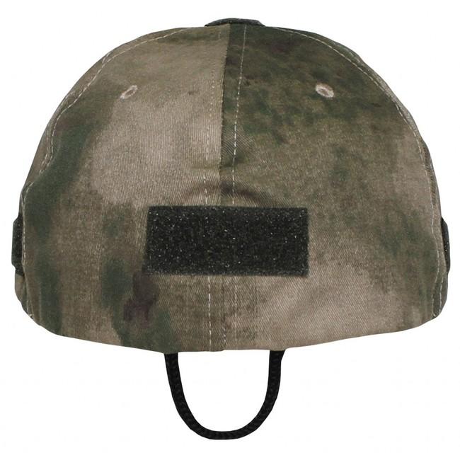 MFH Operations Cap with Velcro Panels, HDT Camo FG