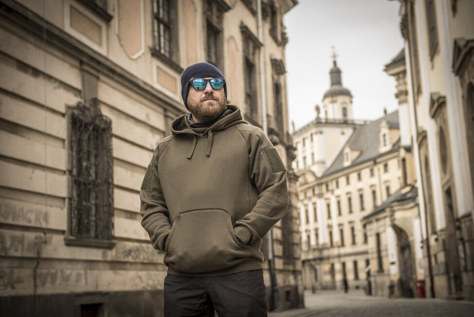 Helikon-Tex Felpa tattica urbana (canguro) - verde