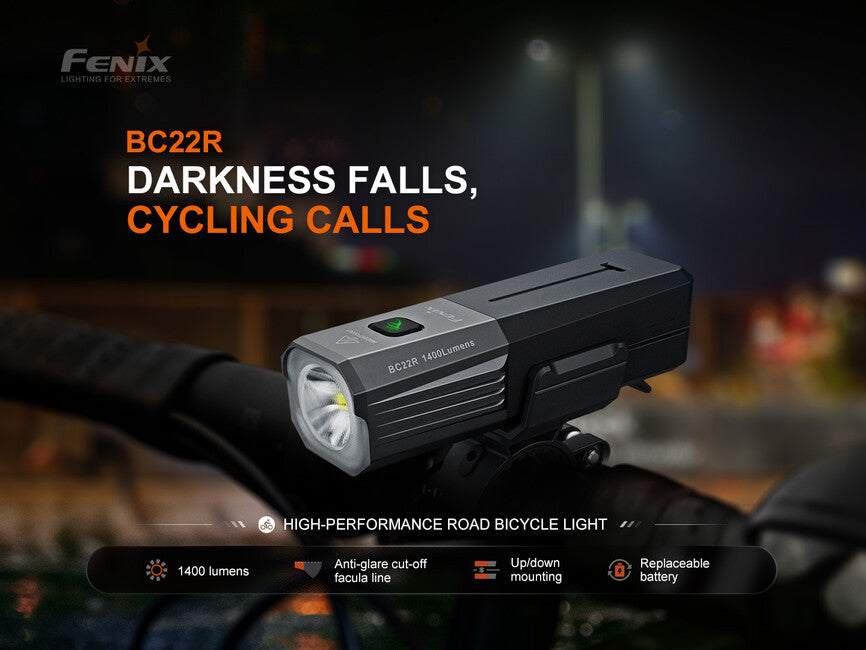 Fenix BC22R luce ricaricabile per bicicletta