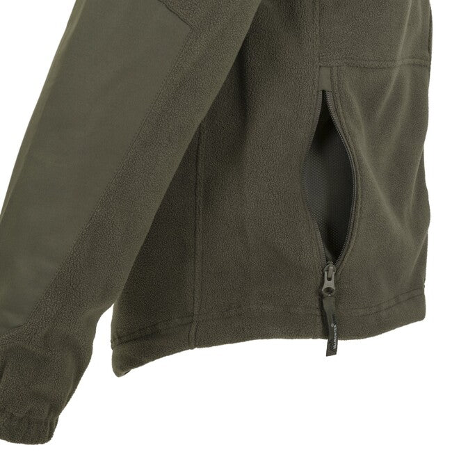 Helikon-Tex Cumulus felpa con cappuccio - pile pesante, verde taiga