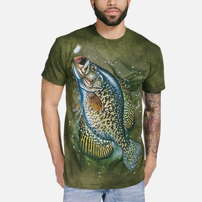 The Mountain 3D maglietta pesce, unisex