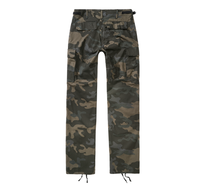 Brandit Pantaloni BDU Ripstop da donna, darkcamo