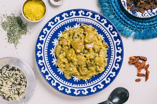 Jomipsa Forestia carne di soia al curry-sh