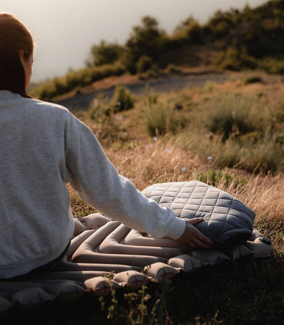 Klymit Luxe cuscino, grigio