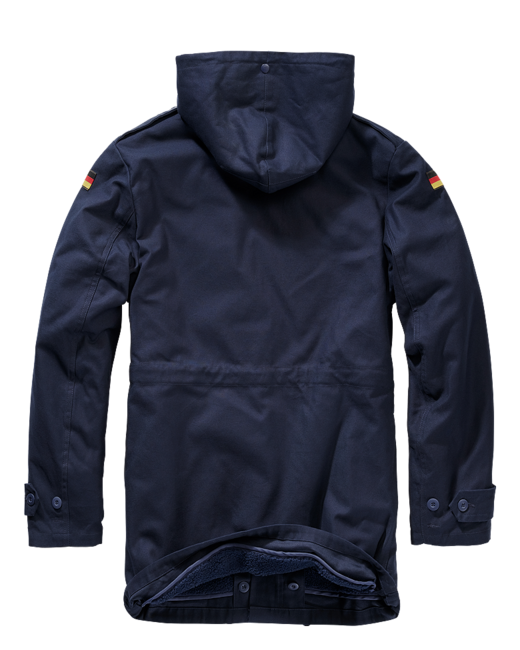 Brandit Parka BW Flag, blu navy