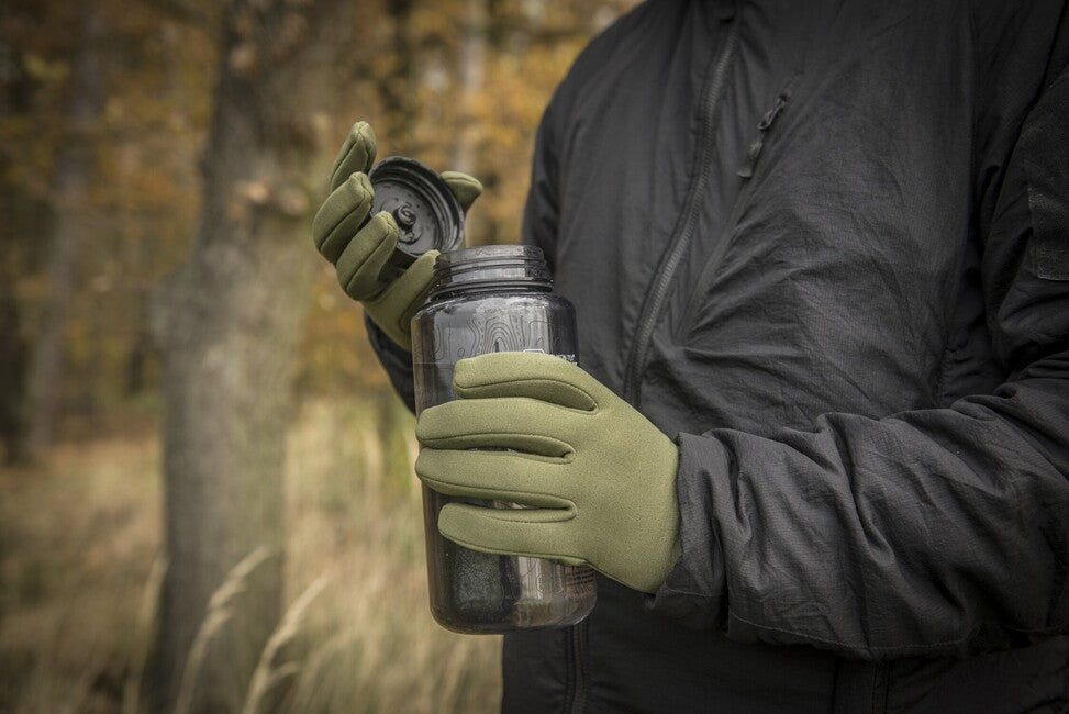 Helikon-Tex Trekker Outback guanti, verdi oliva