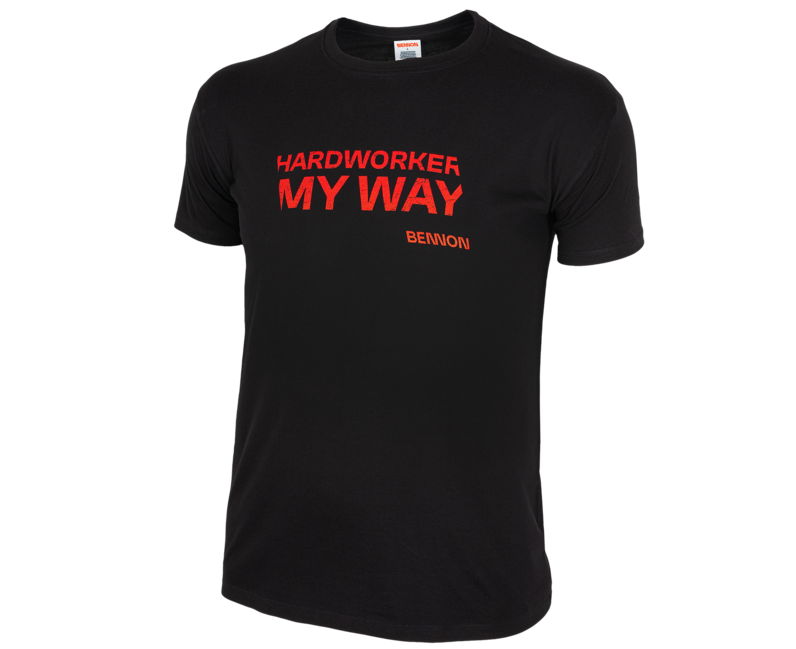 BENNON Hardworker maglietta, nera