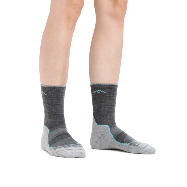 Darn Tough Light Hiker Micro Crew calzini leggero con cuscino, slate