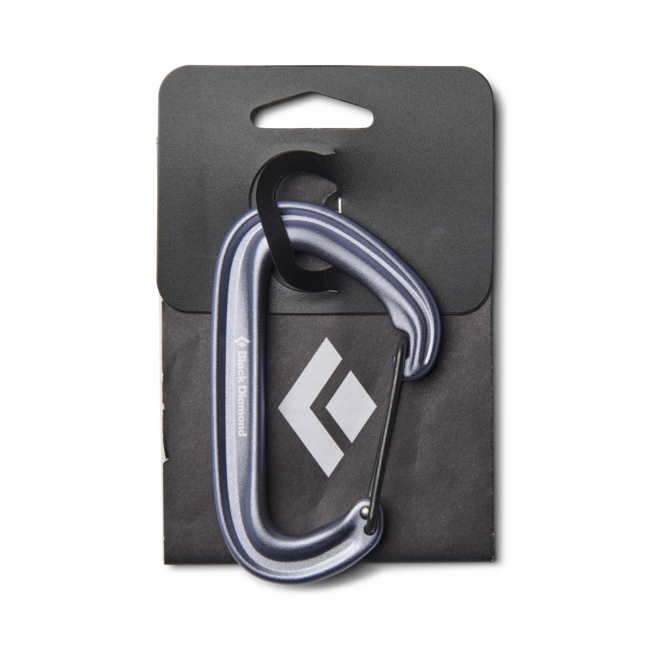 Black Diamond Litewire moschettone, grigio