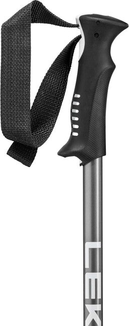 Leki Primacy bastoncini da sci alpino, nero/antracite chiaro/bianco