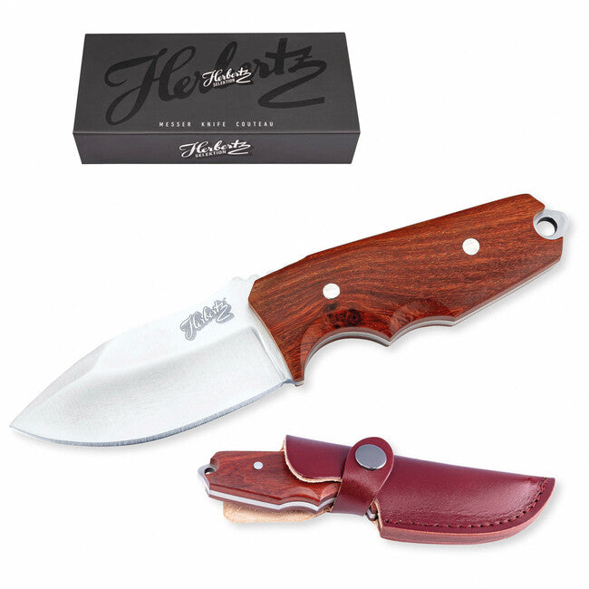 Herbertz Sandelholz coltello compatto 7,2 cm legno