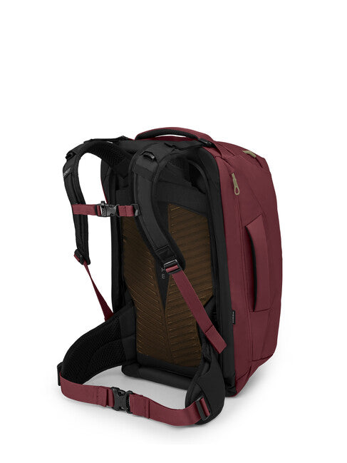 Osprey Fairview 40 zaino da viaggio, rosso zircone