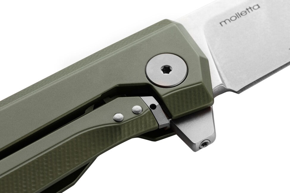 Lionsteel Myto é un coltello hi-tech per la chiusura dell'EDC con lama in acciaio M390 MYTO MT01A GS.