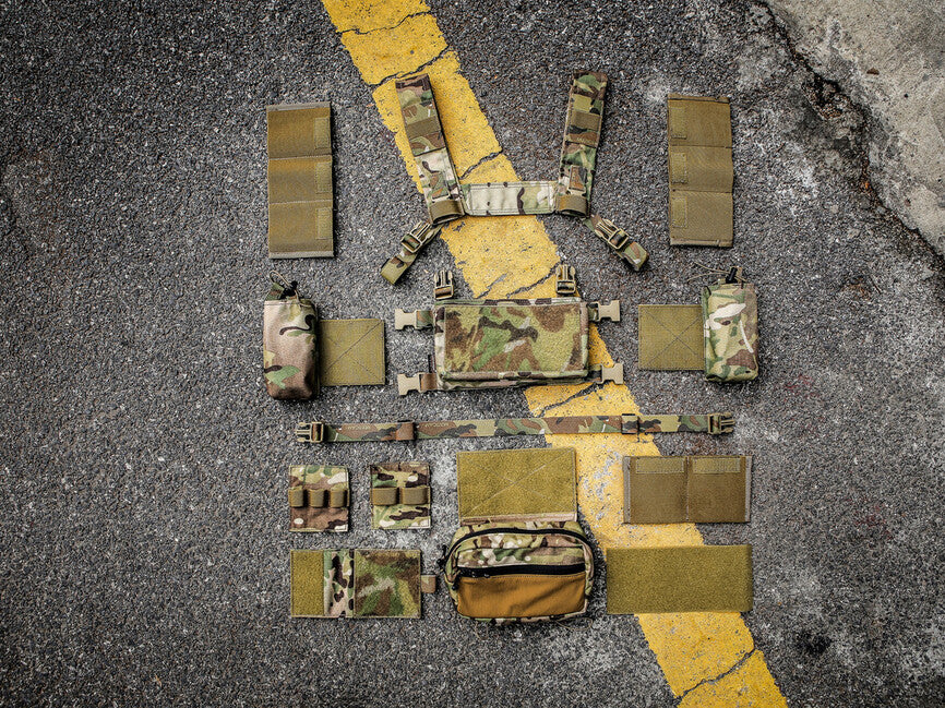Emersongear Micro Fight Chest Rig MK3, Ranger Green 500D