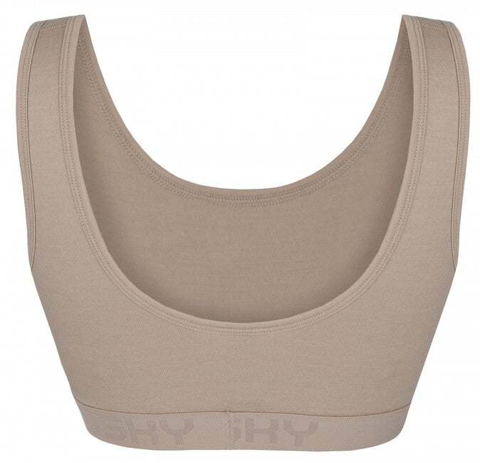 Husky Mebra reggiseno sportivo da donna, beige