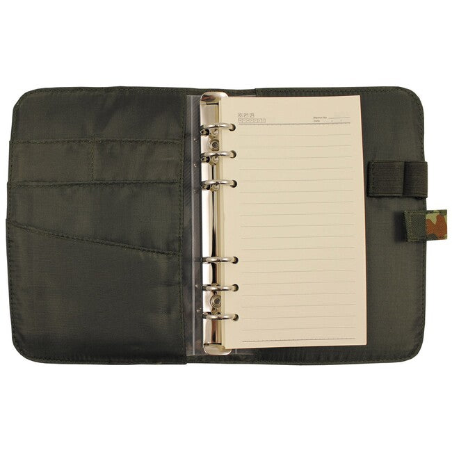 MFH Custodia con notebook A6, bw camo