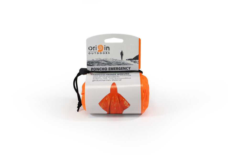 Origin Outdoors Poncho di emergenza