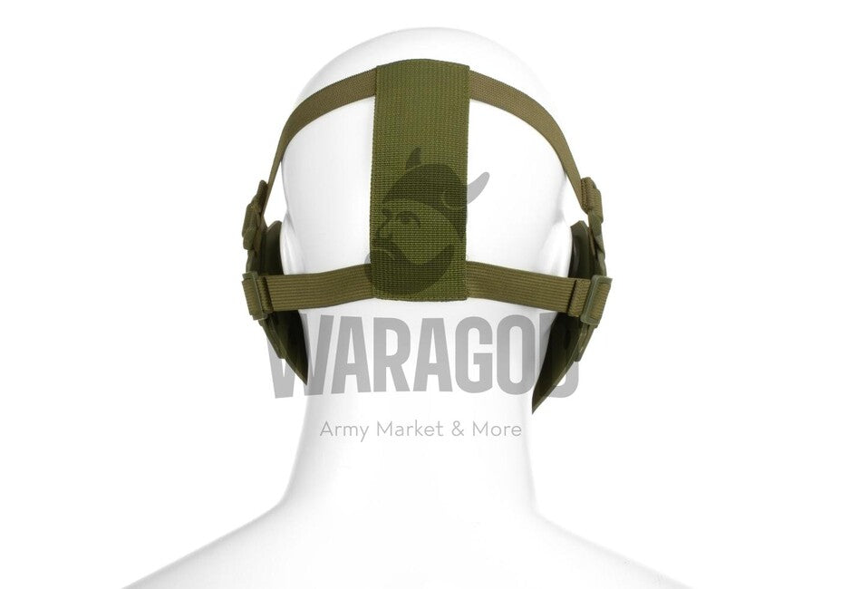 Pirate Arms Warrior mezza maschera da modellare, oliva
