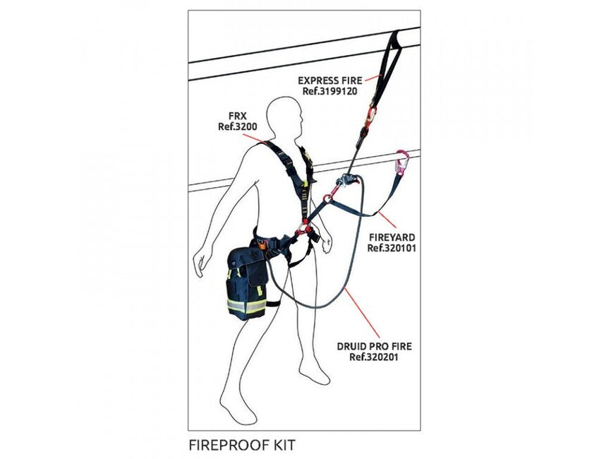 CAMP Full Body Harness for Work in Extreme Temperatures FRX