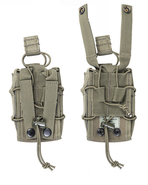 Mil-Tec custodia aperta per caricatori M4/M16, oliva