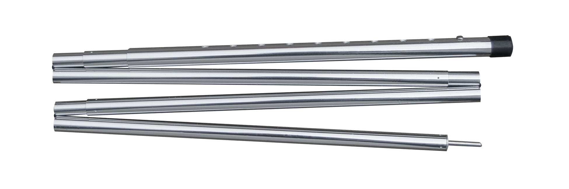 BasicNature asta per tenda regolabile 180-210 cm