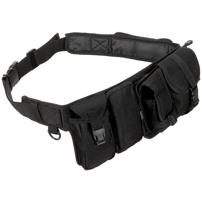 MFH Cintura tattica 6 tasche circa 5,5 cm, nera