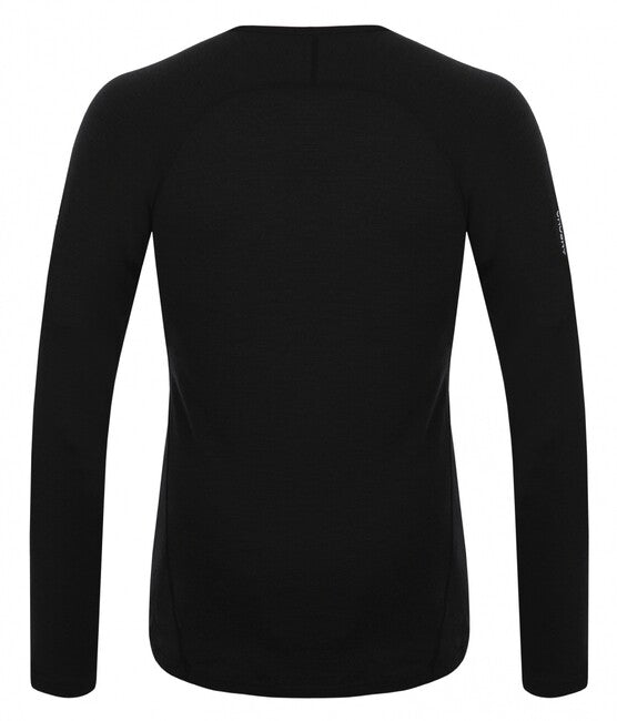 Husky Mertee maglia termica da uomo a maniche lunghe, nera