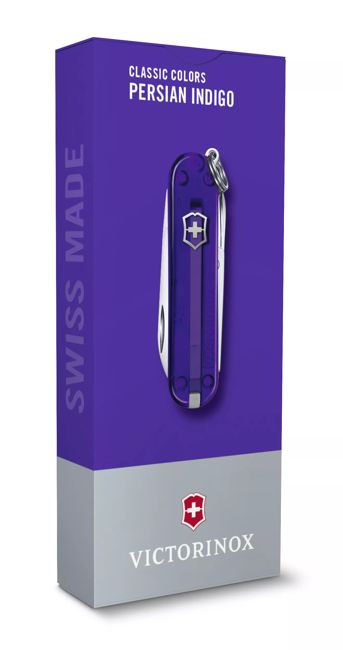 Victorinox Classic SD coltello tascabile trasparente, viola