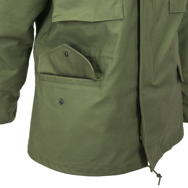 Helikon-Tex M65 giacca - NyCo Sateen, nera