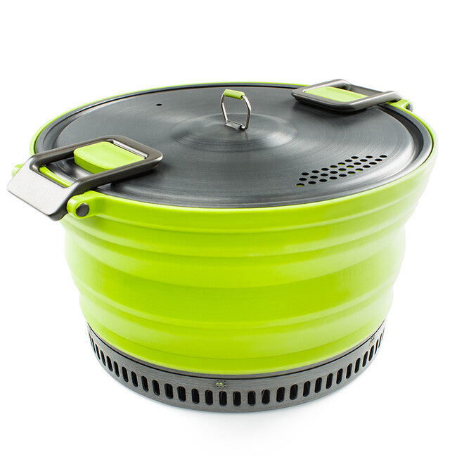 GSI Outdoors Escape HS pot vaso pieghevole 3 l, verde